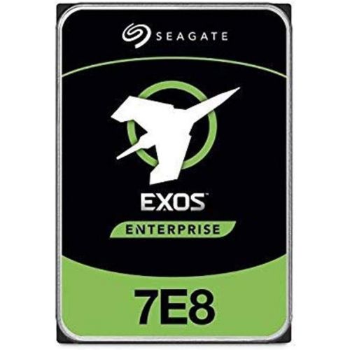  Seagate Exos 7E8 2TB Internal Hard Drive Enterprise HDD ? CMR 3.5 Inch 512E SATA 6Gb/s 7200 RPM 256MB Cache for Enterprise, Data Center ? Frustration Free Packaging (ST2000NM000A)
