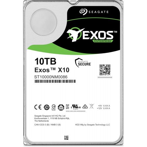  Seagate Enterprise Capacity 3.5 HDD 10TB (Helium) 7200RPM SATA 6Gb/s 256 MB Cache?Internal Bare Drive (ST10000NM0016)