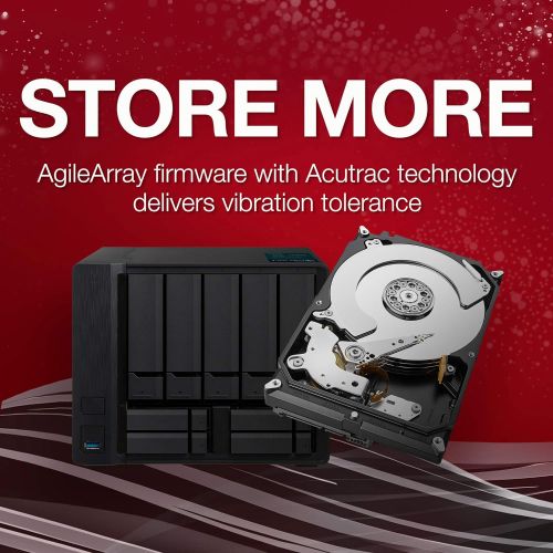  Seagate IronWolf 3Tb NAS Internal Hard Drive HDD ? 3.5 Inch Sata 6GB/S 5900 RPM 64MB Cache for Raid Network Attached Storage (ST3000VN007)
