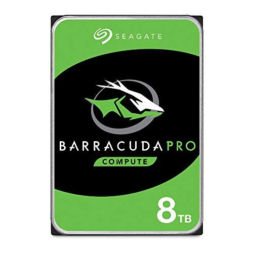  Seagate BarraCuda Pro Performance Internal Hard Drive SATA HDD 8TB 6GB/s 256MB Cache 3.5-Inch (ST8000DM0004)