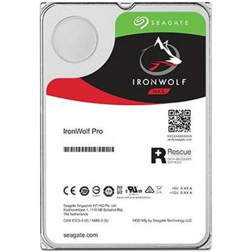  Seagate IronWolf Pro ST8000NE0004 8TB 7200 RPM 256MB Cache SATA 6.0GB/S 3.5 Hard Drive, red
