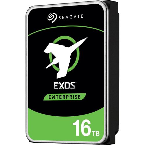  Seagate Exos X16 16TB Enterprise HDD ? 7200 RPM, 256MB Cache, 12 Gb/s SAS, 512e/4Kn, 2.5M-hr MTBF Rating, 3.5 Form Factor Internal Hard Drive, Crypto Chia Mining - ST16000NM002G