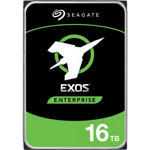  Seagate Exos X16 16TB Enterprise HDD ? 7200 RPM, 256MB Cache, 12 Gb/s SAS, 512e/4Kn, 2.5M-hr MTBF Rating, 3.5 Form Factor Internal Hard Drive, Crypto Chia Mining - ST16000NM002G