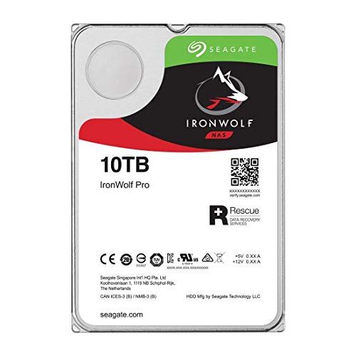  Seagate IronWolf ST10000NE0008 10 TB Hard Drive - 3.5 Internal - SATA (SATA/600)