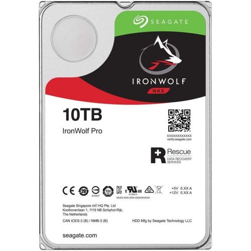  Seagate IronWolf ST10000NE0008 10 TB Hard Drive - 3.5 Internal - SATA (SATA/600)