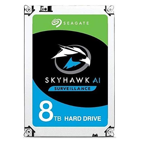  Seagate - ST8000VE000 Skyhawk AI ST8000VE000 8 TB Hard Drive - 3.5 Internal - SATA (SATA/600) - Network Video Recorder, Video Surveillance System Device Supported - 7200rpm - 256 M