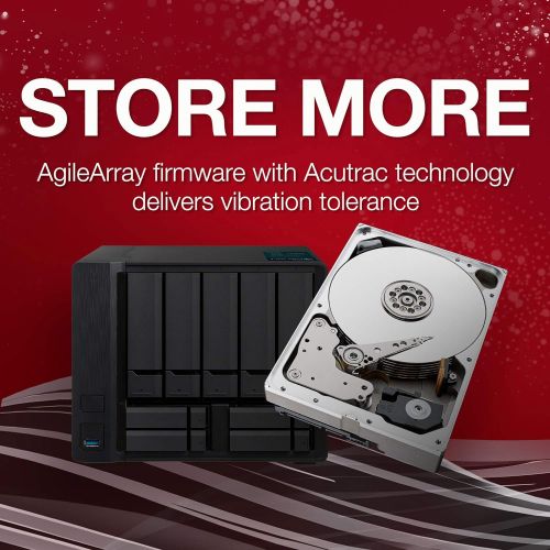  Seagate IronWolf 10Tb NAS Internal Hard Drive HDD ? 3.5 Inch SATA 6GB/S 7200 RPM 256MB Cache for Raid Network Attached Storage (ST10000VN0004)