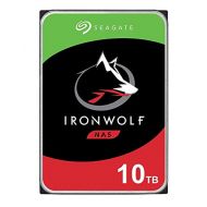 Seagate IronWolf 10TB NAS Internal Hard Drive HDD ? 3.5 Inch SATA 6Gb/s 7200 RPM 256MB Cache RAID Network Attached Storage Home Servers - Newest Model (ST10000VN0008)
