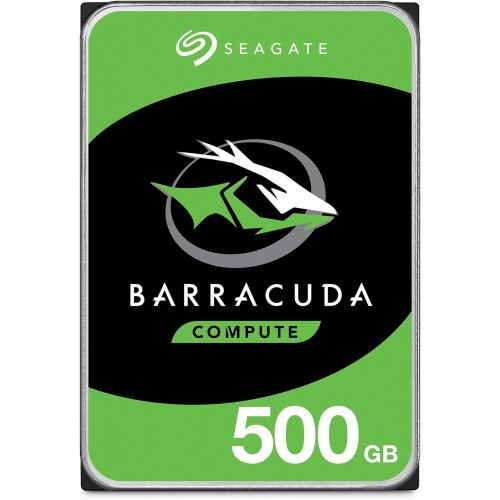  Seagate BarraCuda 500GB Internal Hard Drive HDD ? 3.5 Inch SATA 6 Gb/s 7200 RPM 32MB Cache for Computer Desktop PC (ST500DM009)