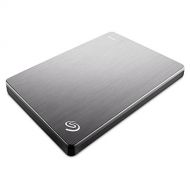 Seagate Backup Plus Slim 1TB External Hard Drive Portable HDD ? Silver USB 3.0 For PC Laptop And Mac, 1 year Mylio Create, 4 Months Adobe CC Photography, 1 year Rescue Service (STH