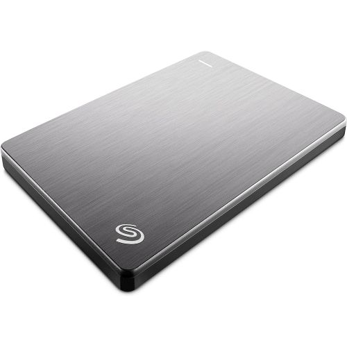  Seagate Backup Plus Slim 1TB External Hard Drive Portable HDD ? Silver USB 3.0 For PC Laptop And Mac, 1 year Mylio Create, 4 Months Adobe CC Photography, 1 year Rescue Service (STH