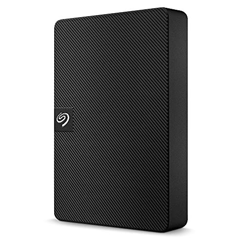  Seagate Expansion Portable 5TB External Hard Drive HDD - 2.5 Inch USB 3.0, for Mac and PC with Rescue Services (STKM5000400)
