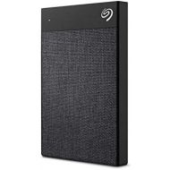Seagate Ultra Touch HDD 1TB External Hard Drive ? Black USB-C USB 3.0, 1-year Mylio Create, 4 months Adobe Creative Cloud Photography plan and Rescue Services (STHH1000400)