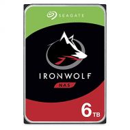 Seagate IronWolf 6TB NAS Internal Hard Drive HDD ? CMR 3.5 Inch SATA 6Gb/s 5600 RPM 256MB Cache for RAID Network Attached Storage ? Frustration Free Packaging (ST6000VN001)