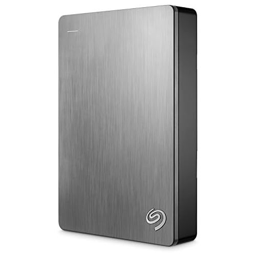  Seagate Backup Plus Portable 5TB External Hard Drive HDD ? Silver USB 3.0 for PC Laptop and Mac, 2 Months Adobe CC Photography (STDR5000101)
