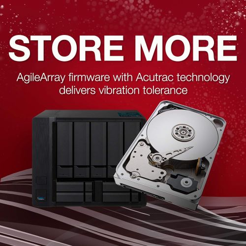  [아마존베스트]Seagate IronWolf 12TB NAS Internal Hard Drive HDD  3.5 Inch SATA 6Gb/s 7200 RPM 256MB Cache for RAID Network Attached Storage  Frustration Free Packaging (ST12000VN0008)