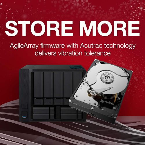  [아마존베스트]Seagate IronWolf 6TB NAS Internal Hard Drive HDD  CMR 3.5 Inch SATA 6Gb/s 5600 RPM 256MB Cache for RAID Network Attached Storage  Frustration Free Packaging (ST6000VN001)