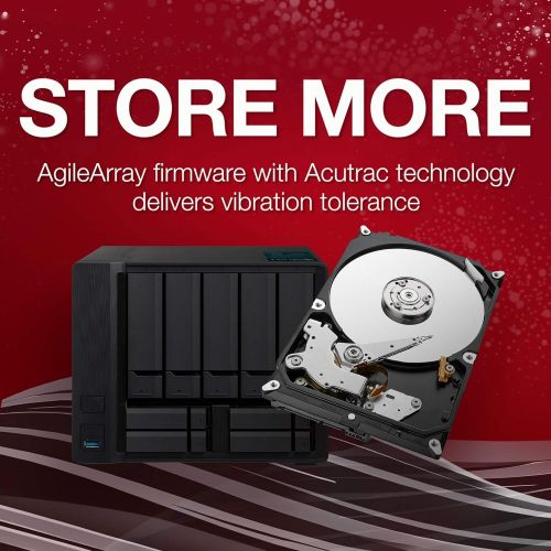 [아마존베스트]Seagate IronWolf 3TB NAS Internal Hard Drive HDD  CMR 3.5 Inch SATA 6Gb/s 5900 RPM 64MB Cache for RAID Network Attached Storage  Frustration Free Packaging (ST3000VN007) (ST3000V