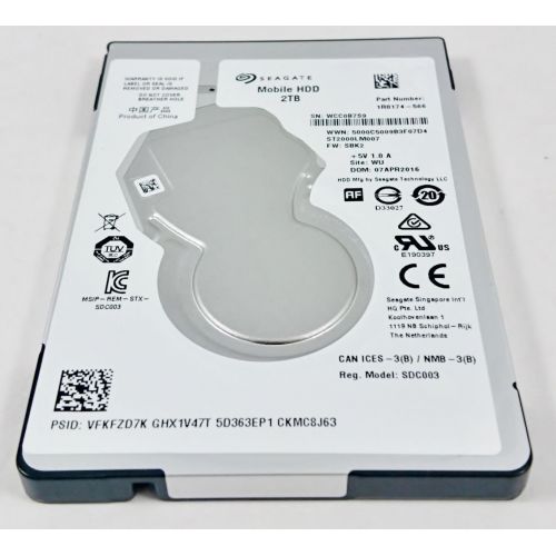  [아마존베스트]Seagate 2TB SATA Notebook Laptop 2.5 Hard Drive for Sony Playstation PS4, MacBook Pro