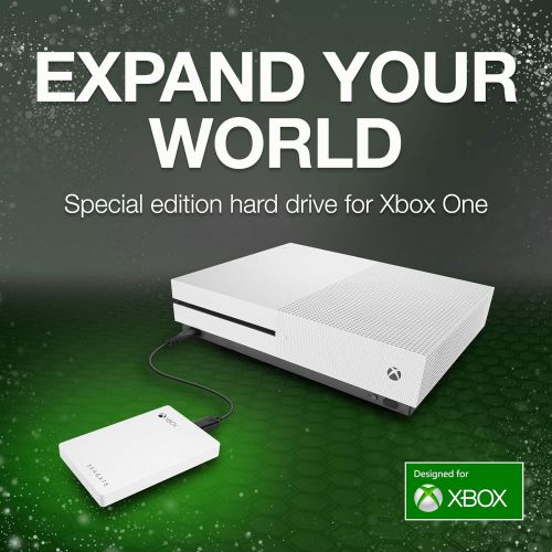  [무료배송]Seagate Game Drive for Xbox Game Pass Special Edition 2TB - White (STEA2000417)