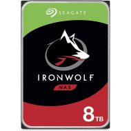 Seagate IronWolf 8TB NAS Internal Hard Drive HDD ? 3.5 Inch SATA 6Gb/s 7200 RPM 256MB Cache for RAID Network Attached Storage ? Frustration Free Packaging (ST8000VNZ04/N004)