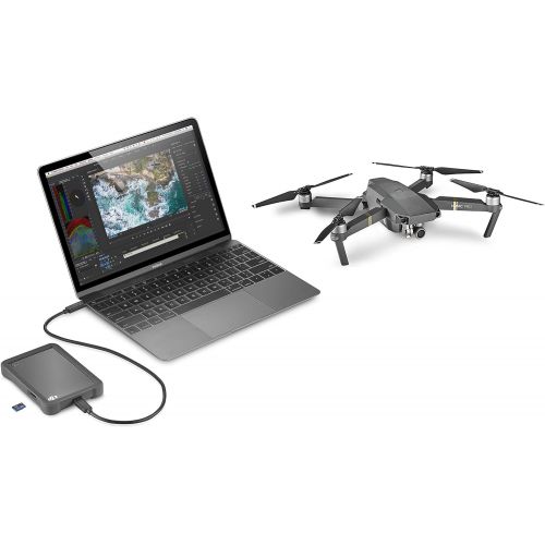  Seagate DJI Fly Drive,2 TB,MicroSD Card Slot,USB-C Cable,Complimentary two-month membership to Adobe