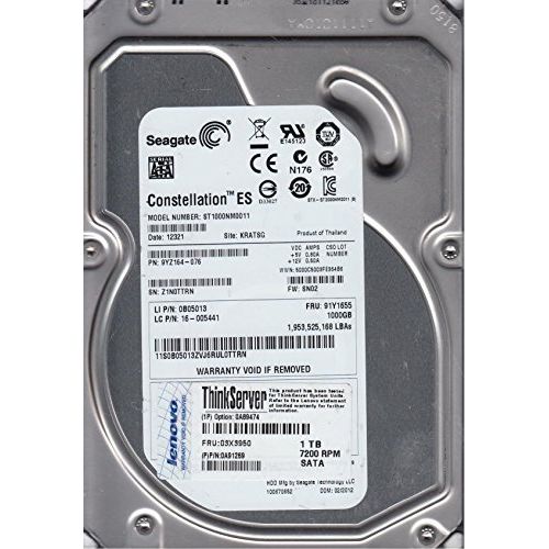  SEAGATE Seagate St1000nm0011 1Tb 7200Rpm 64Mb Cache Sata/6Gb/S