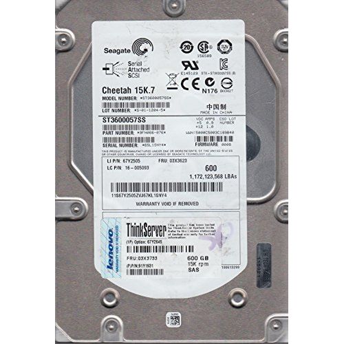  Seagate 300gb St3300657ss Sas 6gb/S 15k Rpm 16mb 3.5 Inch Hard Drive Rotational Speed Cache