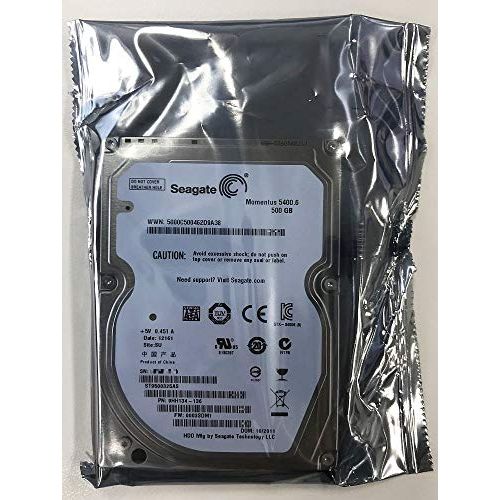  Seagate Momentus 5400.6 ST9500325AS 500 GB 2.5 Plug in Module Hard Drive. 500GB Momentus 5400.6 SATA 5400 rpm 8MB 2.5IN SATAHD. SATA/300 5400 rpm 8 MB Buffer Hot Swappable