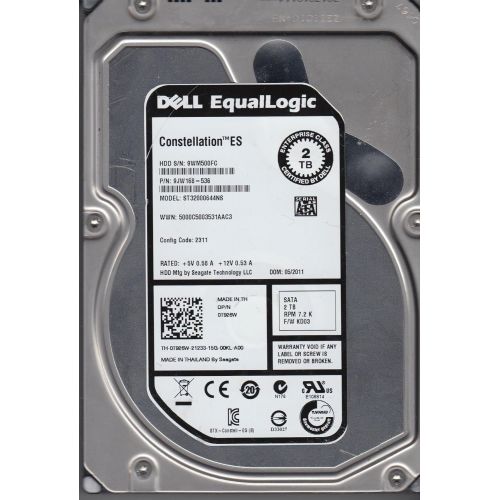  Seagate ST32000644NS 2TB SATA 7.2K RPM 64MB 3.5IN