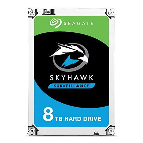 Seagate - ST8000VX004 Skyhawk ST8000VX004 8 TB Hard Drive - 3.5 Internal - SATA (SATA/600) - Video Surveillance System, Network Video Recorder Device Supported - 256 MB Buffer