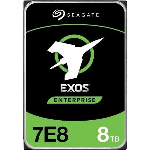  Seagate Exos 7E8 ST8000NM003A 8 TB Hard Drive - 3.5 Internal - SAS (12Gb/s SAS) - Storage System, Video Surveillance System Device Supported - 7200rpm - 256 MB Buffer - 5 Year Warr