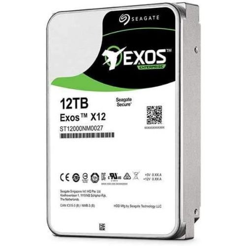  Seagate Exos X14 ST12000NM0038 12 TB Hard Drive - 3.5 Internal - SAS (12Gb/s SAS)
