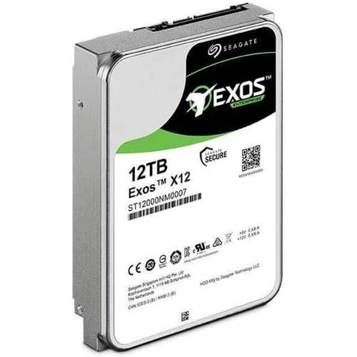  Seagate Exos X14 ST12000NM0038 12 TB Hard Drive - 3.5 Internal - SAS (12Gb/s SAS)