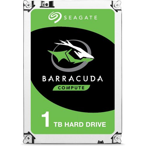  Seagate BarraCuda 1TB Internal Hard Drive HDD ? 3.5 Inch SATA 6 Gb/s 7200 RPM 64MB Cache for Computer Desktop PC (ST1000DM010)