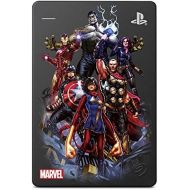 Seagate Game Drive for PS4 Marvels Avengers LE - Avengers Assemble 2?TB External Hard Drive - USB 3.0, Metallic Grey, Officially Licensed Compatibility with PS4 (STGD2000203)