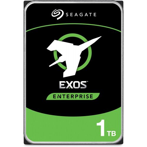  Seagate Exos 7E8 1TB Internal Hard Drive Enterprise HDD ? CMR 3.5 Inch 512E SATA 6Gb/s 7200 RPM 256MB Cache for Enterprise, Data Center ? Frustration Free Packaging (ST1000NM000A)