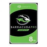 Seagate BarraCuda Pro Performance Internal Hard Drive SATA HDD 8TB 6GB/s 256MB Cache 3.5 Inch (ST8000DM0004)