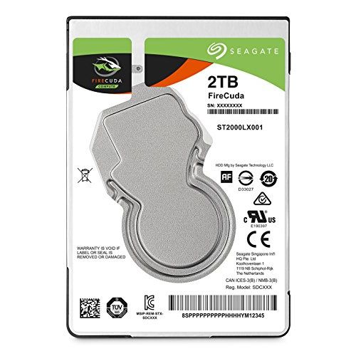  Seagate FireCuda ST2000LX001 2 TB 2.5 Internal Hard Drive - SATA