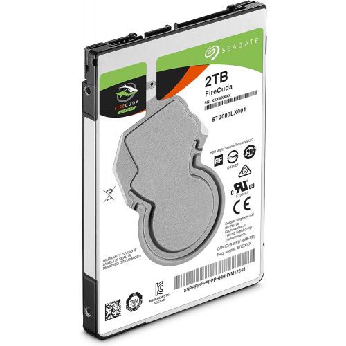  Seagate FireCuda ST2000LX001 2 TB 2.5 Internal Hard Drive - SATA