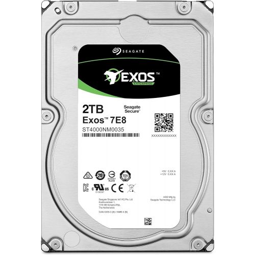  Seagate Enterprise 2TB HDD ST2000NM0055 2TB SATA III 6Gb/s 7200RPM 128MB 3.5