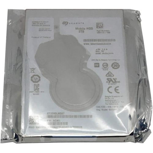  Seagate 2TB SATA 5.4K RPM 32MB 2.5IN (ST2000LM007)