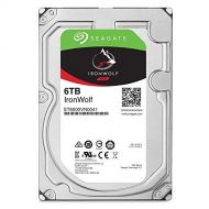 Seagate IronWolf ST6000VN001 6 TB Hard Drive - 3.5 Internal - SATA (SATA/600) - Storage System Device Supported - 7200rpm - 256 MB Buffer