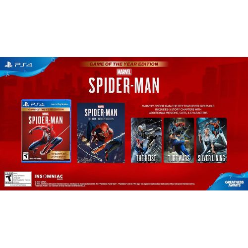  Seagate (STGD2000100) Game Drive for PS4 Systems 2TB External Hard Drive Portable HDD ? USB 3.0, Officially Licensed Product & Marvels Spider-Man: Game of The Year Edition - Playst