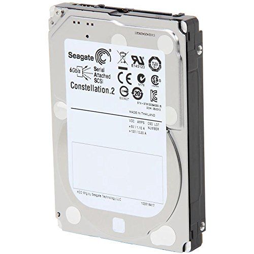  Seagate 1TB Constellation SAS 6Gb/s 64MB Cache 2.5-Inch Internal Bare Drive (ST91000640SS)