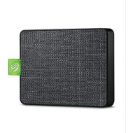 Seagate Ultra Touch SSD 500GB External Solid State Drive Portable - Black USB-C USB 3.0 for PC MAC and Seagate Mobile Touch app for Android, Mylio, Adobe, & 3-Year Rescue Service (