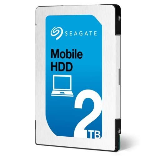  Seagate 2TB Mobile HDD 2.5 SATA Laptop Hard Drive (7mm, 128MB Cache)