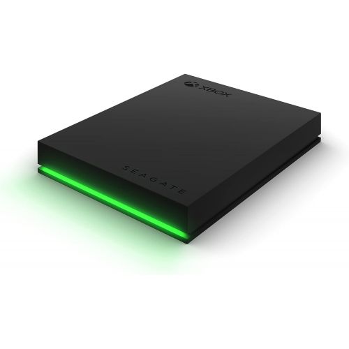  Seagate Game Drive for Xbox 2TB External Hard Drive Portable HDD - USB 3.2 Gen 1, Black with Built-in Green LED bar, Xbox Certified, 3 Year Rescue Services (STKX2000400)