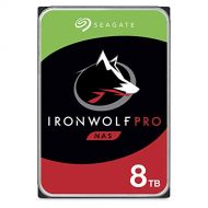 Seagate IronWolf Pro 8TB NAS Internal Hard Drive HDD ? CMR 3.5 Inch SATA 6Gb/s 7200 RPM 256MB Cache for RAID Network Attached Storage, Data Recovery Service ? Frustration Free Pack