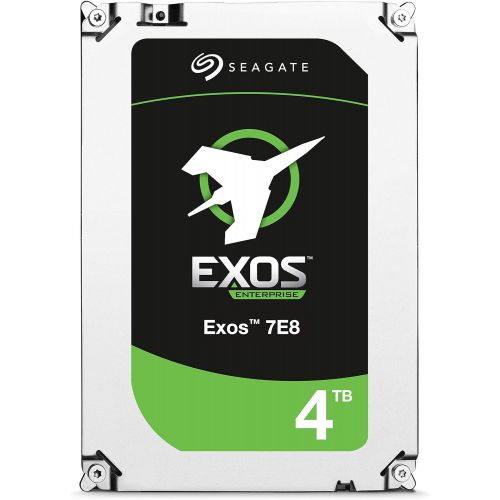  Seagate ST4000NM0115 4TB Exos 7E8 SATA 6 Gb/s Enterprise NAS HDD (New with Warranty) 512e 128MB 3.5 Inch 7200 RPM Hard Drive